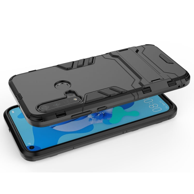 Custodia antiurto in PC + TPU per Huawei P20lite 2019/Nova5i, con supporto, For Huawei P20 Lite 2019
