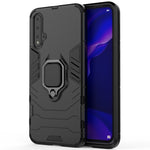 Custodia protettiva antiurto PC + TPU con supporto ad anello magnetico per Huawei Nova 5 / Nova 5 Pro, For Huawei Nova 5