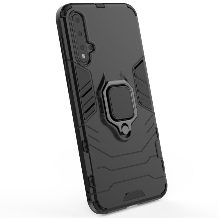 Custodia protettiva antiurto PC + TPU con supporto ad anello magnetico per Huawei Nova 5 / Nova 5 Pro, For Huawei Nova 5