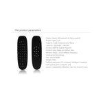 Mini tastiera wireless C120 con mouse 2.4G per PC e Smart TV