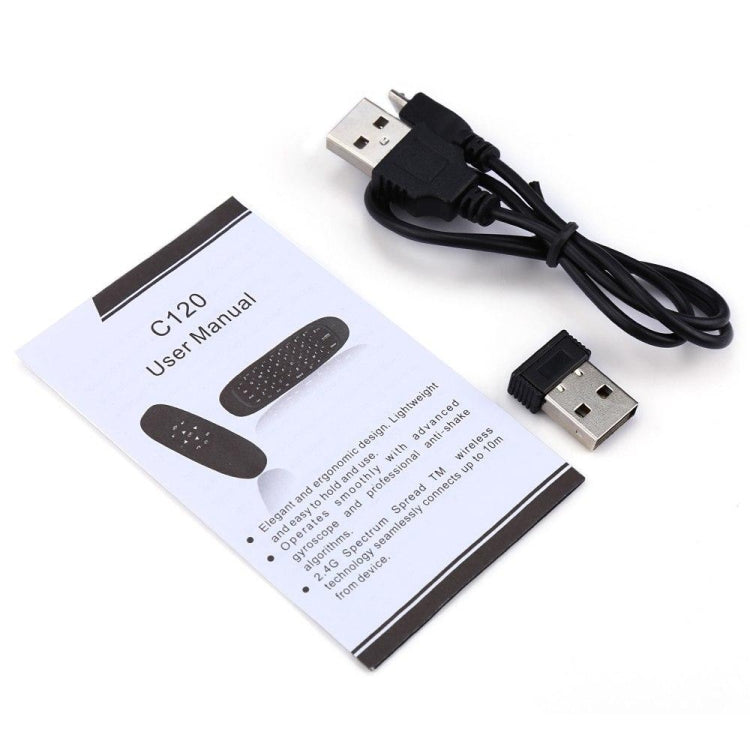 Mini tastiera wireless C120 con mouse 2.4G per PC e Smart TV