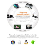Mini tastiera wireless C120 con mouse 2.4G per PC e Smart TV