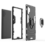 Custodia protettiva con anello magnetico per Galaxy Note10+