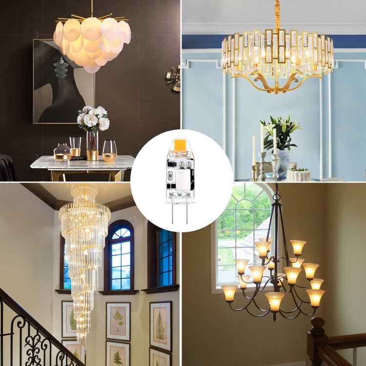 Lampadina LED G4 1W 110LM in silicone AC/DC 10-20V