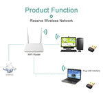 Adattatore di rete USB wireless 150Mbps 802.11N