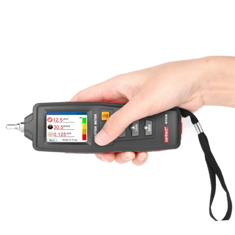 Analizzatore di vibrazioni portatile WINTACT WT63B