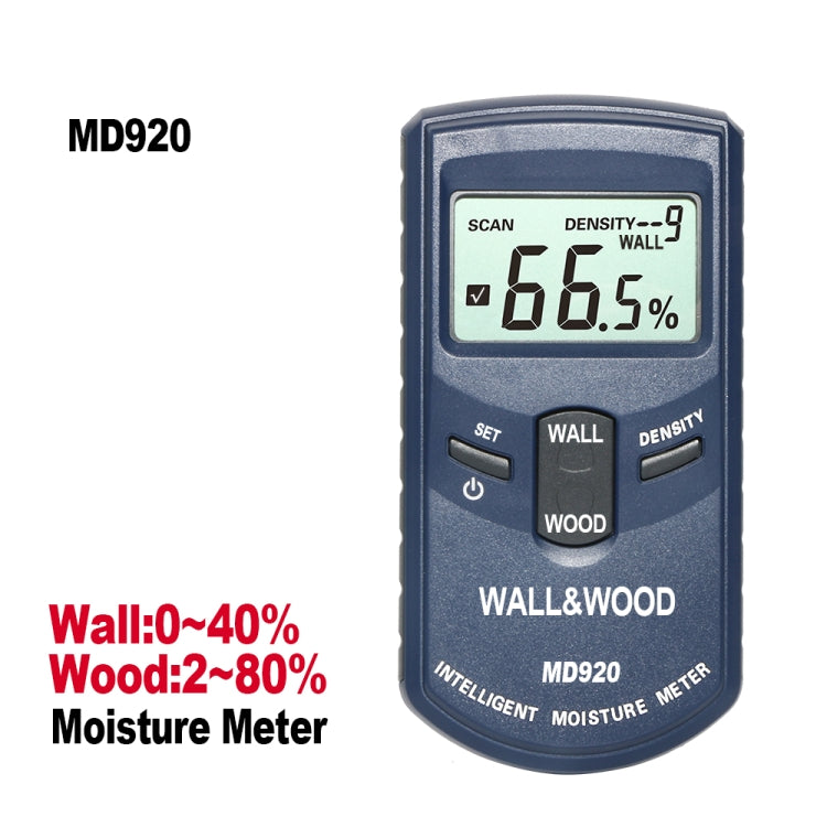 Misuratore di umidità MD920 per legno e superfici murali - immagine 5