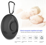 Repellente ultrasuoni zanzare ricaricabile USB 10-70m²