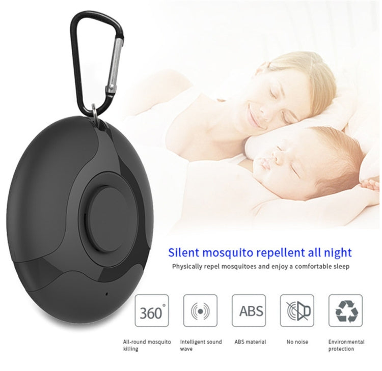 Repellente ultrasuoni zanzare ricaricabile USB 10-70m²