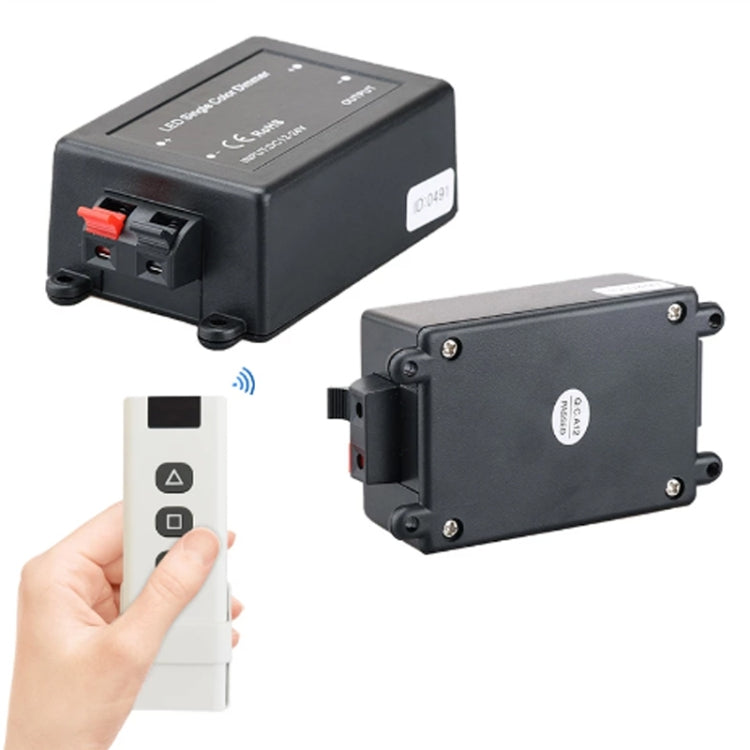 Regolatore dimmer LED wireless 12-24V RF a 3 tasti