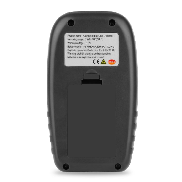Rilevatore digitale di gas combustibile WT8823 con display LCD - immagine 4