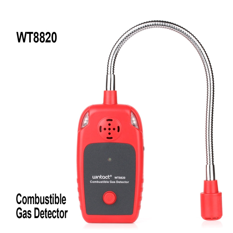 Rilevatore di gas combustibile WT8820 con allarme sonoro e luminoso - immagine 2