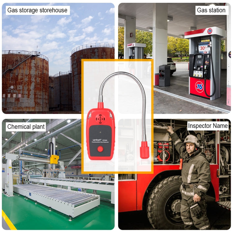 Rilevatore di gas combustibile WT8820 con allarme sonoro e luminoso - immagine 3