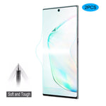 2 PZ ENKAY Hat-Prince 0.1mm 3D Full Screen Protector Pellicola idrogel a prova di esplosione per, For Galaxy Note10, For Galaxy Note10+