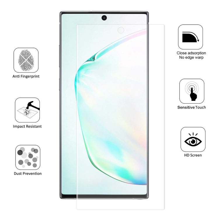 ENKAY Hat-Prince 0.1mm 3D Full Screen Protector Pellicola idrogel antideflagrante per, For Galaxy Note10, For Galaxy Note10+