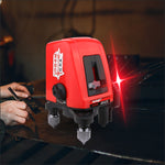 Livella laser 3D autolivellante con linee orizzontali e verticali