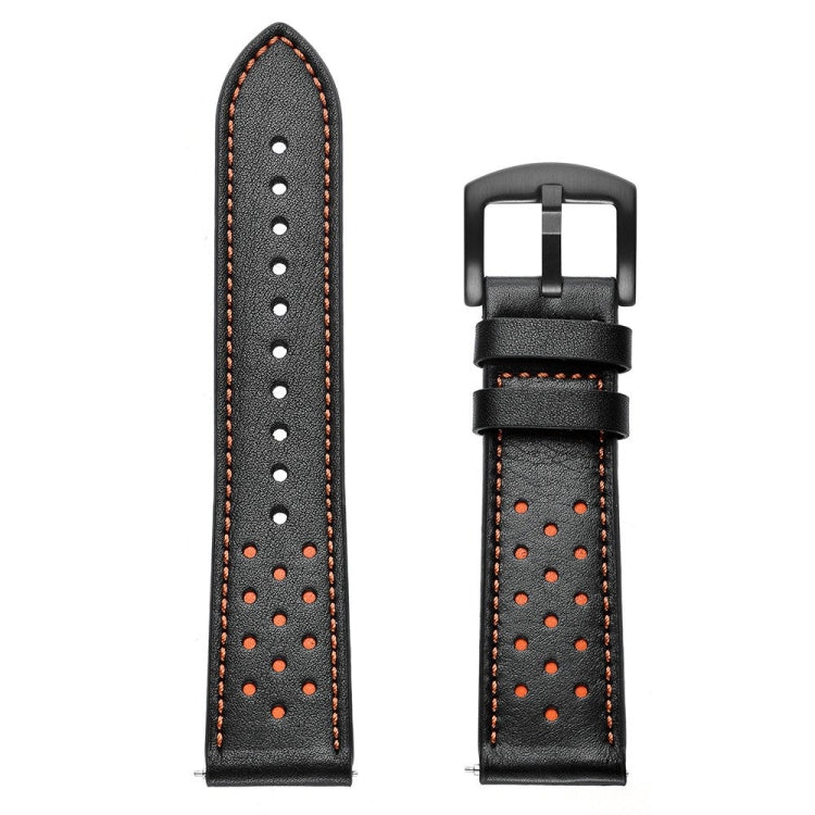 Per applicare il cinturino sportivo con occhiello in pelle da 22 mm per Samsung Galaxy Watch Active