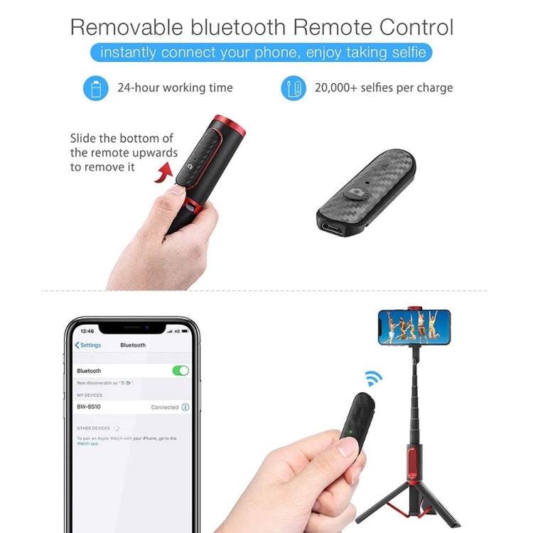 Supporto cellulare Bluetooth portatile M18 in alluminio