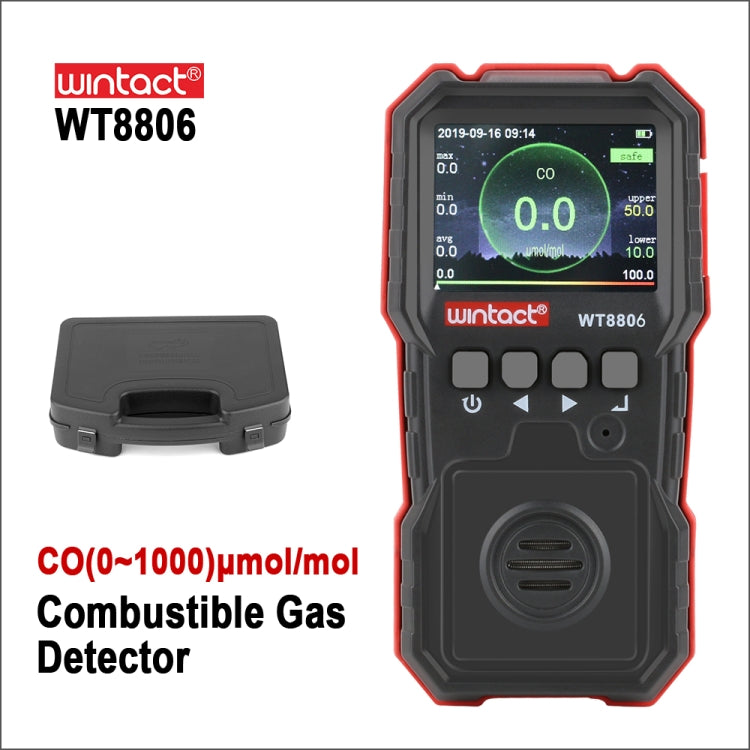 Rilevatore di monossido di carbonio ricaricabile WINTACT WT8806 - immagine 7