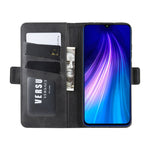 Custodia per cellulare in pelle con supporto a portafoglio per Redmi Note 8 con portafoglio, supporto e slot per schede, For Redmi Note 8, For Xiaomi Redmi Note 8