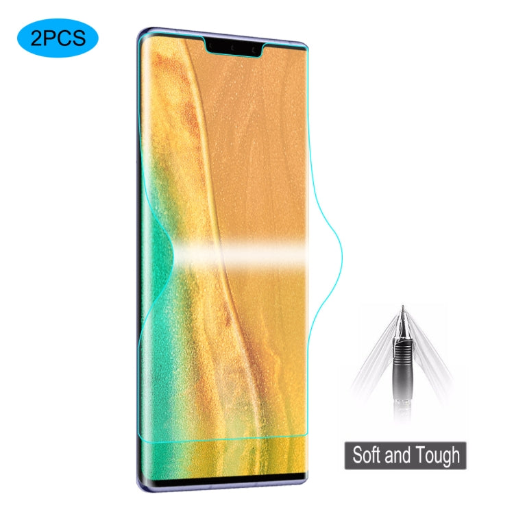 2 PZ ENKAY Hat-Prince 0.1mm 3D Full Screen Protector Pellicola idrogel a prova di esplosione, For Huawei Mate 30 Pro, For Huawei Mate 30