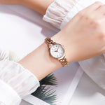 Skmei 1410 Orologio da donna al quarzo con cinturino acciaio