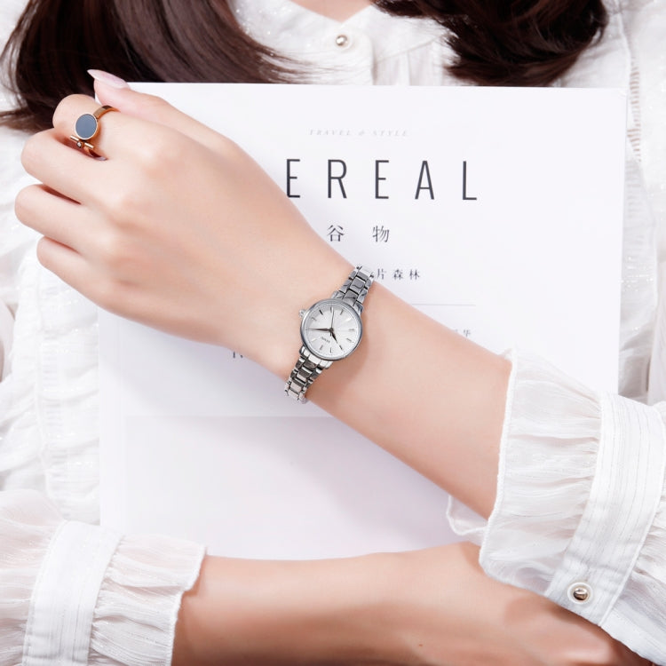 Skmei 1410 Orologio da donna al quarzo con cinturino acciaio