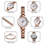 Skmei 1410 Orologio da donna al quarzo con cinturino acciaio