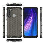 Per OPPO Realme 5 Pro antiurto PC a nido d'ape + custodia in TPU, For Realme 5 Pro