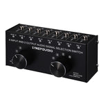 Selettore audio 6 ingressi 2 uscite con interfaccia 3,5 mm