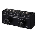 Selettore audio 6 ingressi 2 uscite con interfaccia 3,5 mm