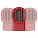 Riscaldatore elettrico portatile 400W silenzioso