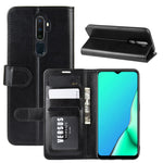 Per OPPO A9 (2020) R64 Texture Custodia in pelle pieghevole orizzontale a piega singola con supporto e slot per schede e portafoglio, For OPPO A9(2020)