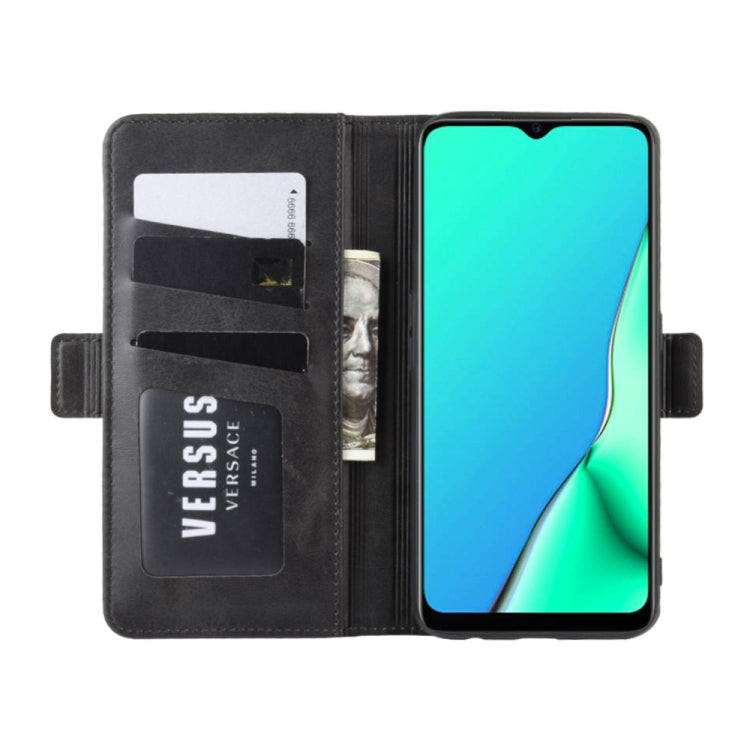 Per OPPO A9 (2020) Custodia per cellulare in pelle con supporto a portafoglio con portafoglio, supporto e slot per carte, For OPPO A9 (2020)