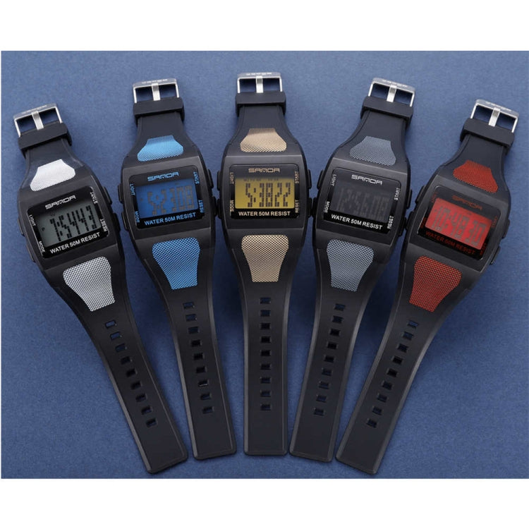 SANDA 222 Orologio sportivo digitale impermeabile 50M