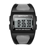 SANDA 222 Orologio sportivo digitale impermeabile 50M