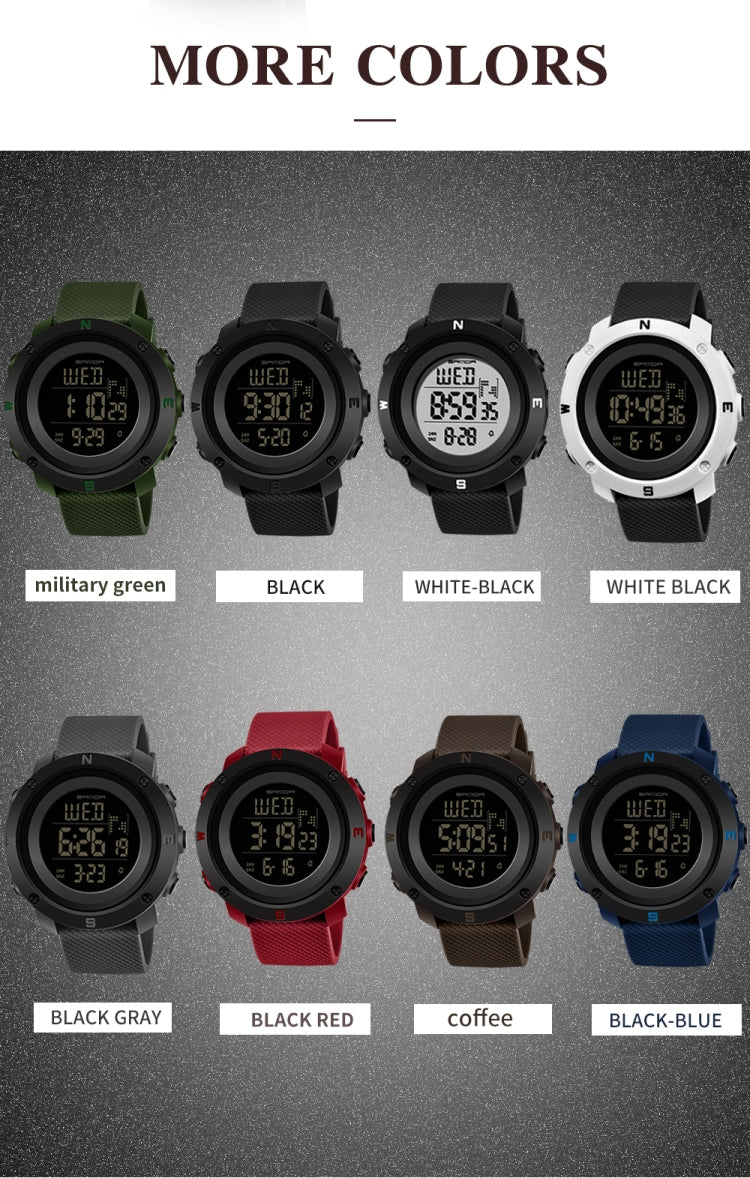 SANDA 361 Orologio elettronico multifunzione impermeabile
