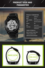 SANDA 411 Orologio digitale multifunzione impermeabile