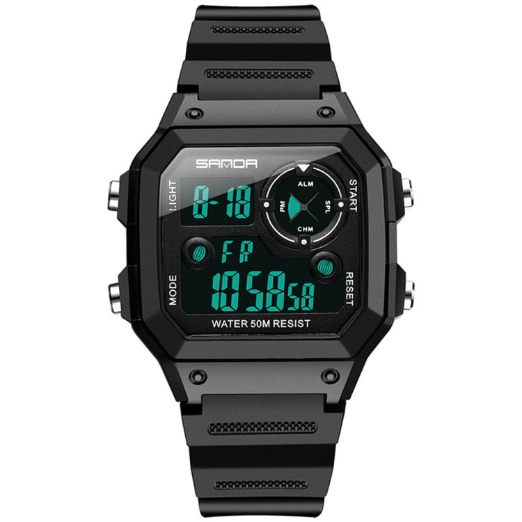 Orologio digitale SANDA418 quadrato impermeabile 50M