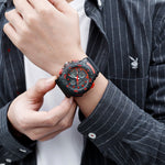 Orologio digitale uomo SANDA 775 sportivo multifunzione