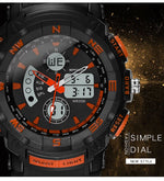 Orologio digitale uomo SANDA 775 sportivo multifunzione