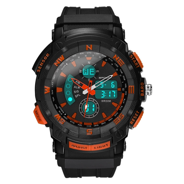 Orologio digitale uomo SANDA 775 sportivo multifunzione