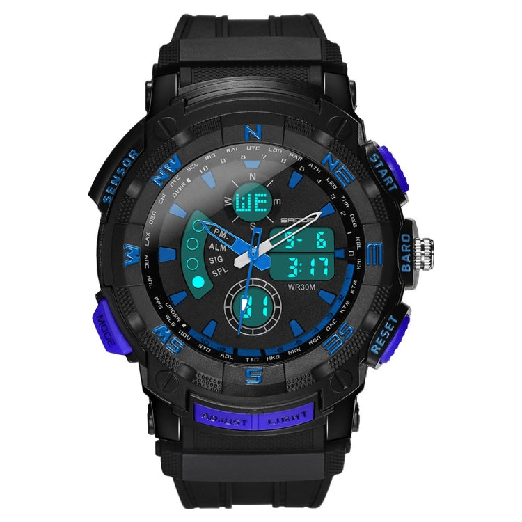 Orologio digitale uomo SANDA 775 sportivo multifunzione