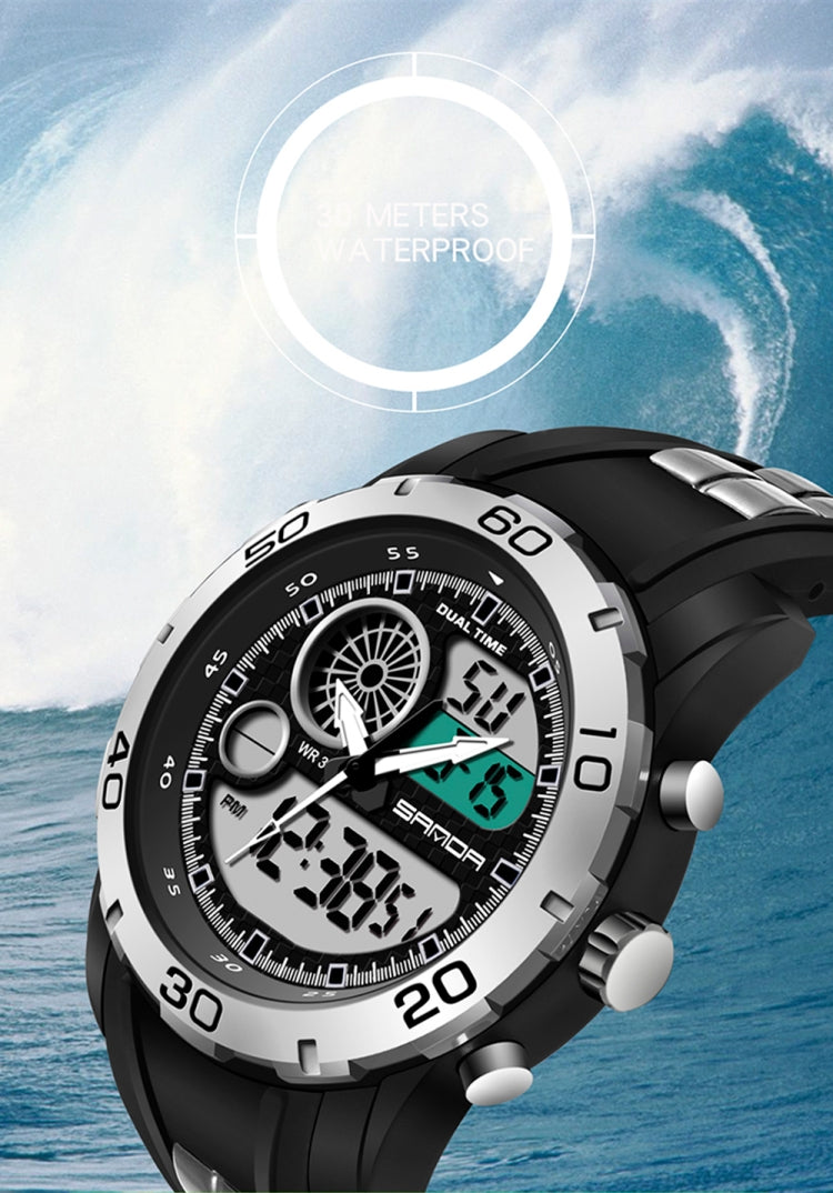 Orologio elettronico uomo SANDA multifunzione impermeabile