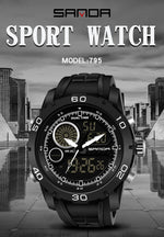 Orologio elettronico uomo SANDA multifunzione impermeabile