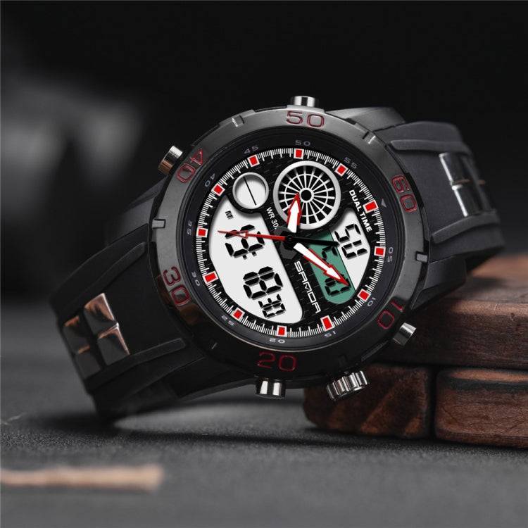 Orologio elettronico uomo SANDA multifunzione impermeabile
