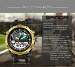 Orologio elettronico uomo SANDA multifunzione impermeabile