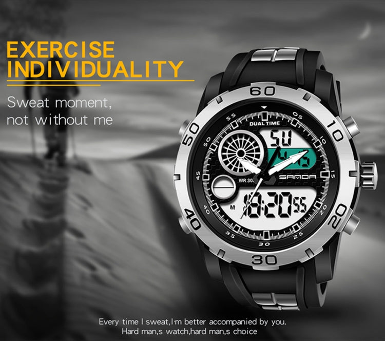 Orologio elettronico uomo SANDA multifunzione impermeabile