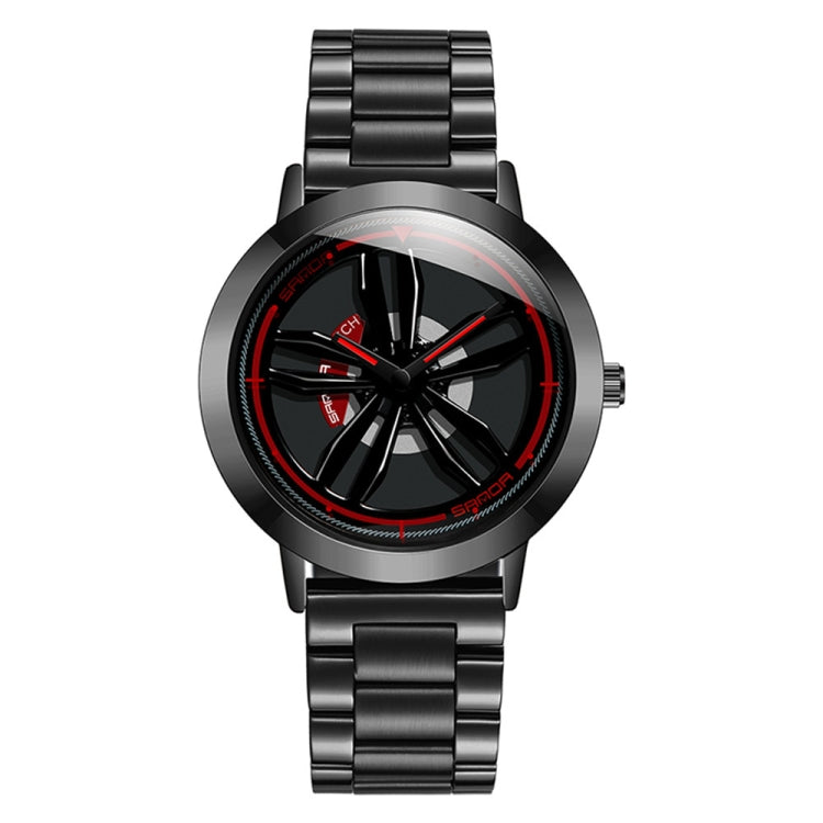 SANDA1009 Orologio Uomo Cinturino Acciaio Impermeabile 30M