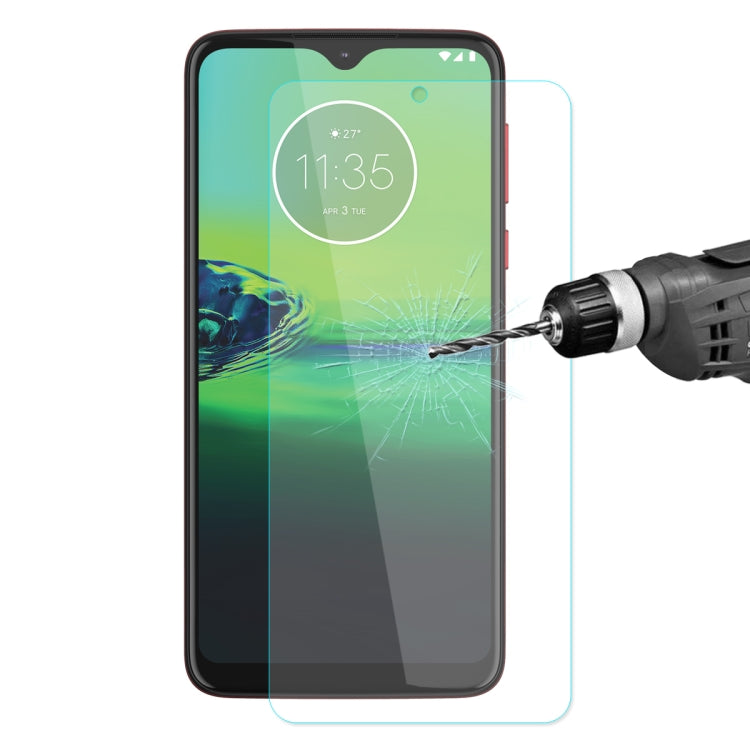 ENKAY Hat-principe Pellicola in vetro temperato con bordo curvo 0,26 mm 9H 2,5D, For Huawei Honor V30 / V30 Pro, For Xiaomi Redmi  Note 8T, For Motorola Moto G8 Play, For Huawei Nova 6
